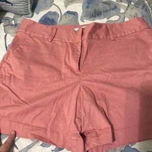 Salmon colored shorts